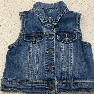 Cherokee GIRLS Denim Vest size 6/6X